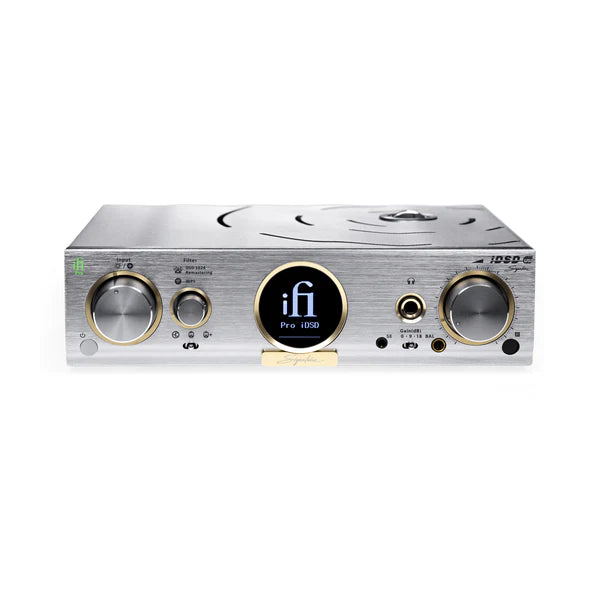 🎼 iFi Pro iDSD Signature | DAC audiófilo de referencia con tubos y transistores, MQA, DSD1024 y salidas balanceadas | JMI Audio