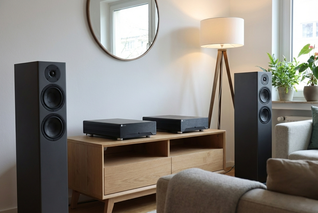 🔊 Distrito HiFi M-700i (PAR) | Monoblocks Clase D con módulos ICEpower (350W/8Ω, 700W/4Ω) | JMI Audio