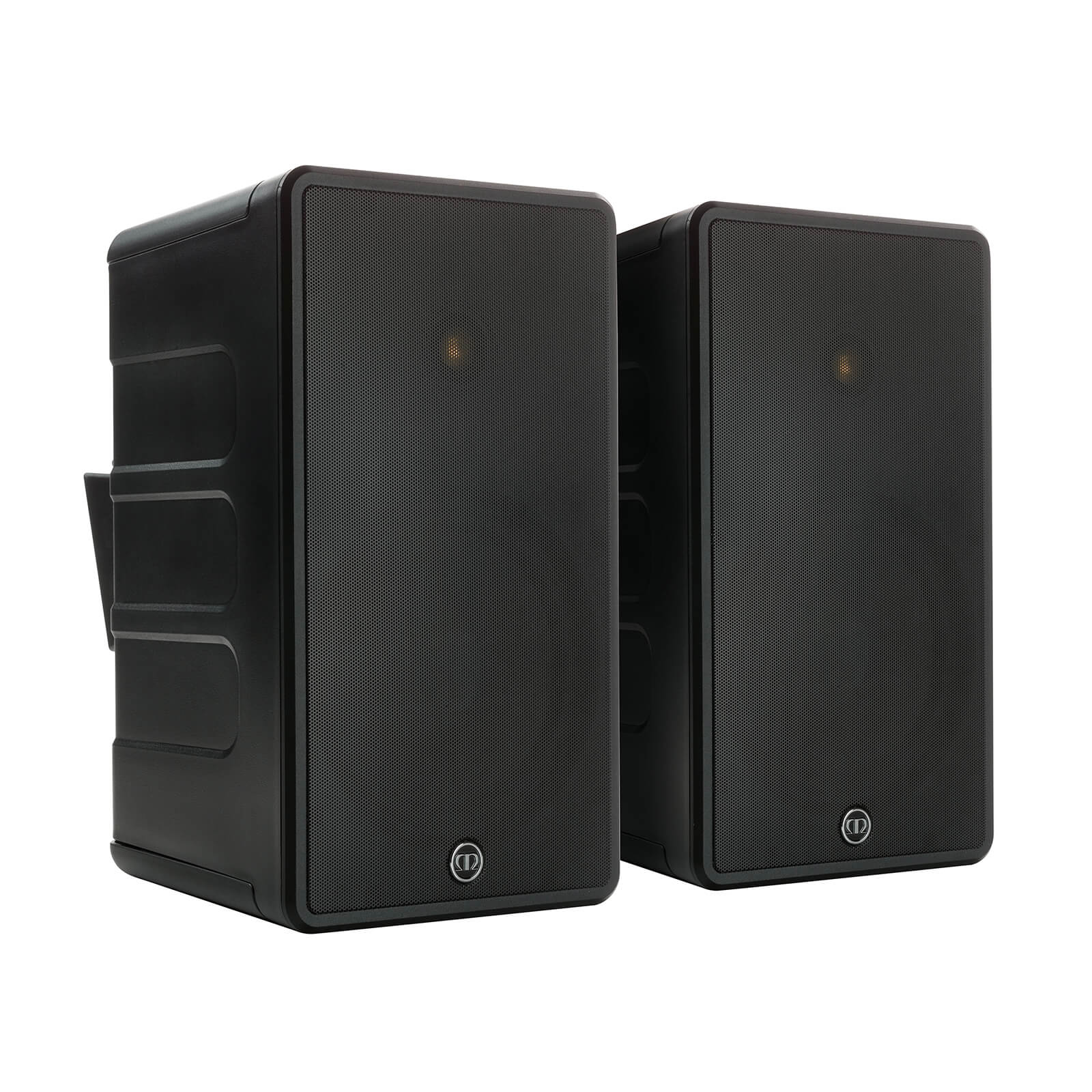 Monitor Audio Climate 80 | Bocina on-wall para exterior e interior | Máximo llenado, más graves y sonido premium para terrazas y jardines | JMI Audio