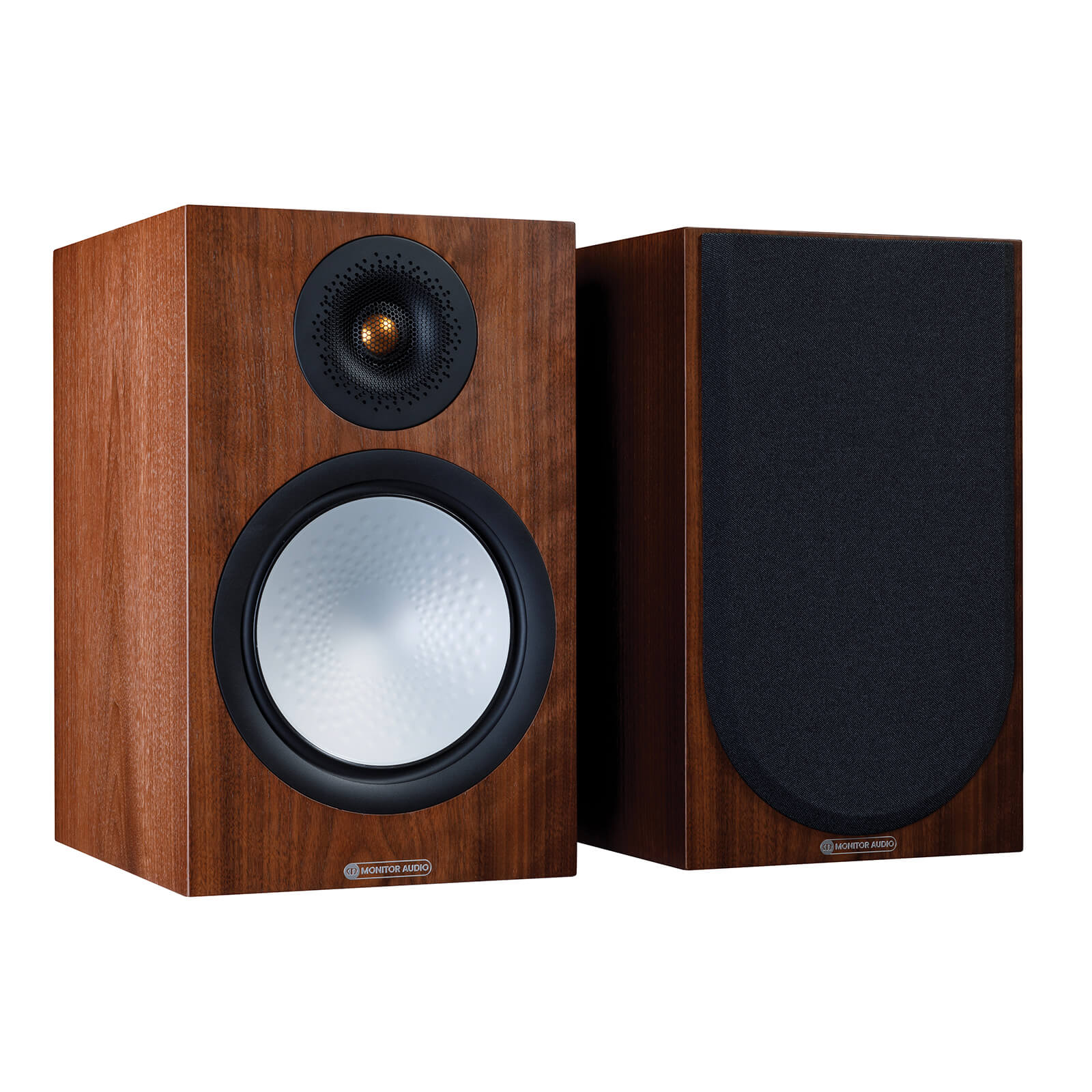 Monitor Audio Silver 100 7G | Bocinas de Repisa 2 Vías con C‑CAM RST II y Diseño Premium | Sonido Detallado y Musicalidad en Gran Formato | JMI Audio