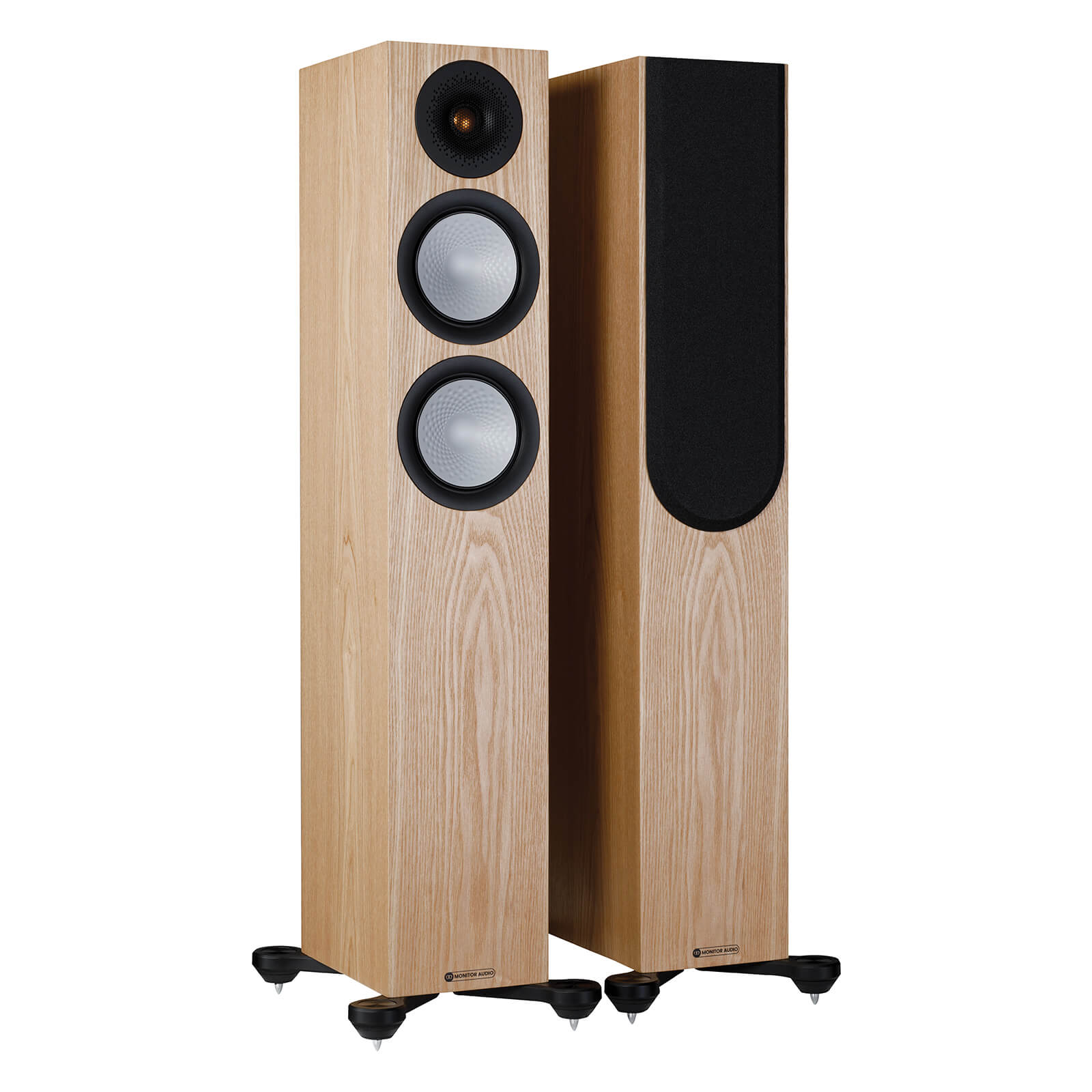 Monitor Audio Silver 200 7G | Torre de 2.5 Vías con C‑CAM RST II y Diseño Refinado | Presencia Sonora, Estilo Inigualable | JMI Audio