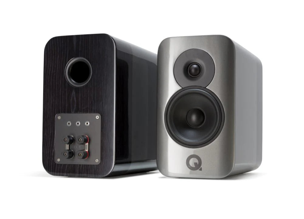 Q Acoustics Concept 300 | Bocinas de Repisa HiFi | Diseño Vanguardista y Sonido de Alta Fidelidad | JMI Audio