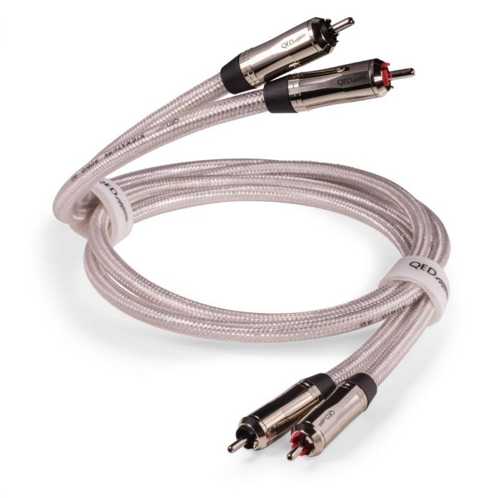 QED Signature Audio 40 | Par de interconexiones RCA analógicas | Más transparencia, mejor ritmo y una conexión seria para sistemas HiFi de alto nivel